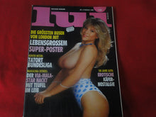 Load image into Gallery viewer, Vintage Nude Erotic Sexy Adult Magazine Lui February 1986 Foreign Samantha Fox  JB59
