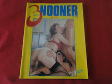 Load image into Gallery viewer, Vintage Nude Erotic Sexy Adult Magazine 3 For A Nooner All Color CREASED BACK COVER JB3
