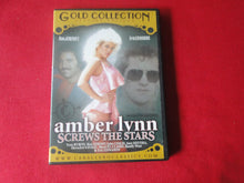 Load image into Gallery viewer, Vintage Adult Erotic Sexy Porn XXX DVD Movie Amber Lynn Screws The Stars       X

