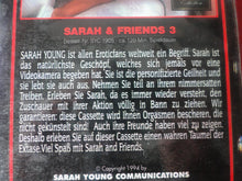 Load image into Gallery viewer, Vintage Adult XXX VHS Porn Tape Sarah &amp; Friends 3        25
