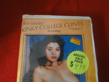 Load image into Gallery viewer, Vintage Adult XXX VHS Porn Tape Movie Kinky College Cunts Vol. 5     X20
