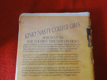 Load image into Gallery viewer, Vintage Adult XXX VHS Porn Tape Movie Kinky College Cunts Vol. 5     X20
