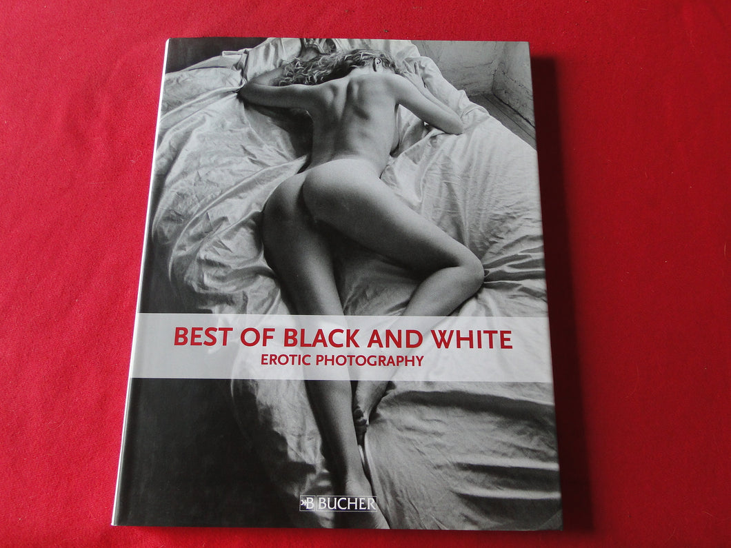 Vintage Hardcover Erotic Nude Women Picture Book Best of Black and White Erotic Photography