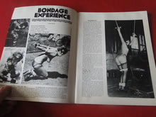 Load image into Gallery viewer, Vintage Nude Erotic Sexy Adult Magazine Bondage Experience #3 April 1987     P81
