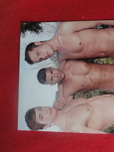 Load image into Gallery viewer, Vintage Gay Interest Nude Hot Hung Male Photo 5 x 7 Three Young Studs    H40
