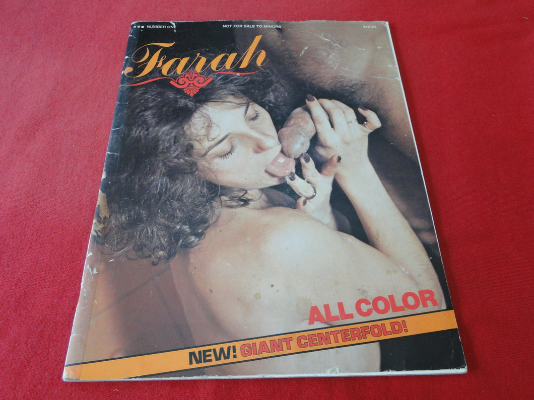 Vintage Nude Erotic Sexy Adult Magazine Farah #1 All Color        8