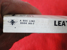 Load image into Gallery viewer, Vintage Adult Paperback Novel/Book Leather &amp; Lashes Bee Line 1970      X30
