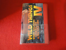 Load image into Gallery viewer, Vintage Adult XXX VHS Porn Tape Movie Wild Things IV X20
