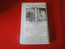 Load image into Gallery viewer, Vintage Adult XXX VHS Porn Tape Movie Pearl Necklace Amorous Amateurs   X20
