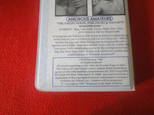 Load image into Gallery viewer, Vintage Adult XXX VHS Porn Tape Movie Pearl Necklace Amorous Amateurs   X20
