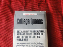 Load image into Gallery viewer, Vintage Erotic Porn Paperback Book/Novel College Queens 1974          PB5
