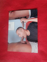 Load image into Gallery viewer, Vintage Gay Interest Nude Hot Hung Male Blow Job  Photo 5 x 7       H40
