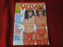 Load image into Gallery viewer, Vintage Nude Erotic Sexy Adult Magazine XXX Velvet December 1990        P110
