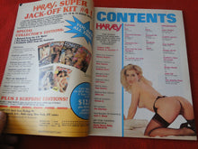 Load image into Gallery viewer, Vintage Nude Erotic Sexy Adult Magazine Harvey August 1985       P85
