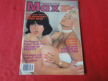 Load image into Gallery viewer, Vintage Nude Erotic Sexy Adult Magazine Premiere Issue Max March 1985   JB58
