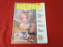 Load image into Gallery viewer, Vintage Nude Erotic Sexy Adult Magazine BDSM Restraint July 1986          P101
