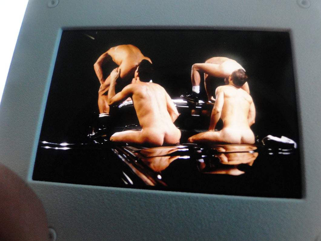 VINTAGE 35MM GAY MALE SLIDE BEEFCAKE MUSCLE NUDE FALCON STUDIOS Z19g