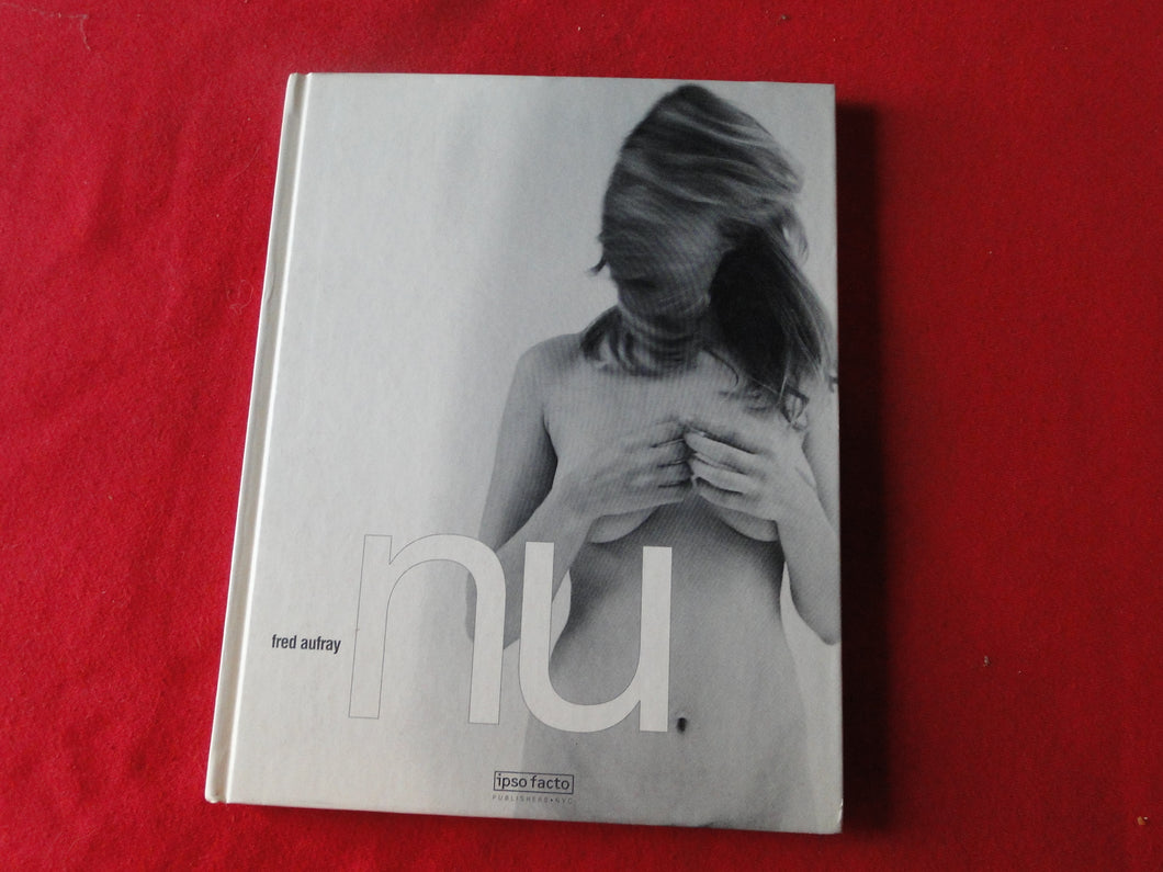 Vintage Hardcover Erotic Nude Women Picture Book Nu Fred Aufray