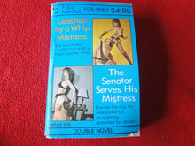 Load image into Gallery viewer, Vintage Adult Paperback Novel/Book Double Novel Leashed By A Whip MIstress 1984   X11
