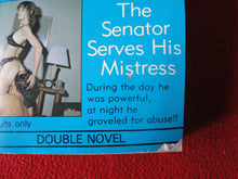 Load image into Gallery viewer, Vintage Adult Paperback Novel/Book Double Novel Leashed By A Whip MIstress 1984   X11
