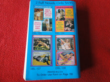 Load image into Gallery viewer, Vintage Adult Paperback Novel/Book Double Novel Leashed By A Whip MIstress 1984   X11
