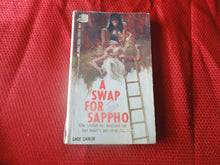 Load image into Gallery viewer, Vintage Erotic Porn Paperback Book/Novel Greenleaf A Swap For Sappho 1970      BT1
