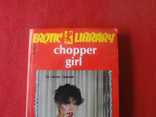 Load image into Gallery viewer, Vintage Erotic Porn Paperback Book/Novel Chopper Girl Greenleaf 1976       X5
