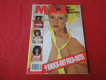 Load image into Gallery viewer, Vintage Nude Erotic Sexy Adult Magazine Max September 1986          JB58
