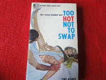 Load image into Gallery viewer, Vintage Adult Paperback Novel/Book Too Hot Not To Swap Greenleaf 1970       X11
