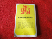 Load image into Gallery viewer, Vintage Adult Paperback Novel/Book Three Couple Coupling 1970         X11
