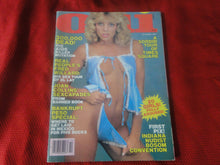 Load image into Gallery viewer, Vintage Nude Erotic Sexy Adult Magazine XXX Oui October 1983     P110
