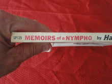 Load image into Gallery viewer, Vintage Adult Paperback Book/Novel Memoirs of a Nympho 1969       G4
