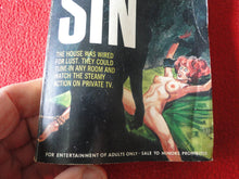 Load image into Gallery viewer, Vintage Adult Paperback Novel/Book Sally's House of Sin 1974       X11
