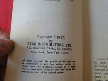 Load image into Gallery viewer, Vintage Erotic Porn Paperback Book/Novel Star 1975 The Punk Stud and his Women   X5
