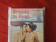 Load image into Gallery viewer, Vintage Adult Paperback Book/Novel Broads In Heat Milton Dow      G4
