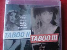 Load image into Gallery viewer, Vintage Adult Erotic Sexy Porn XXX DVD Movie Taboo II Taboo III       GD1
