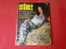 Load image into Gallery viewer, Vintage Nude Erotic Sexy Adult Magazine Sir March 1973             P6
