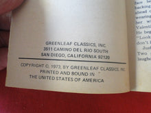 Load image into Gallery viewer, Vintage Erotic Porn Paperback Book/Novel Greenleaf 1973 Hitchhike Whore    X5
