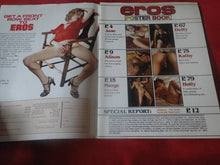 Load image into Gallery viewer, Vintage Nude Erotic Sexy Adult Magazine Eros Poster Book 1980 SPLIT BINDING   JB60
