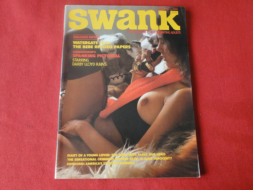 Vintage Nude Erotic Sexy Adult Magazine April 1976            JB5