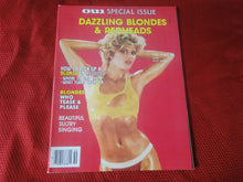 Load image into Gallery viewer, Vintage Nude Erotic Sexy Adult Magazine XXX Oui Dazzling Blondes &amp; Redheads 1985    GM
