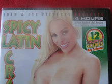 Load image into Gallery viewer, Vintage Adult Erotic Sexy Porn XXX DVD Movie SEALED Spicy Latin Cravings   GD2
