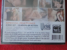 Load image into Gallery viewer, Vintage Adult Erotic Sexy Porn XXX DVD Movie SEALED Wicked 4 Discs Big Ass Titties  GD2

