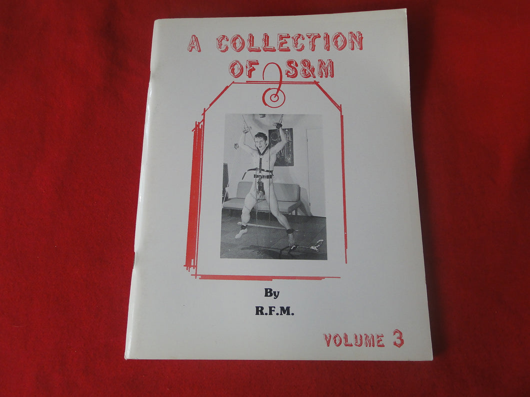 Vintage Adult Erotic Sexy Magazine Gay Interest A Collection of S&M By R.F.M. 1977   P86