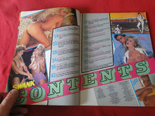 Load image into Gallery viewer, Vintage Nude Erotic Sexy Adult Magazine Swank May 1985         JB66
