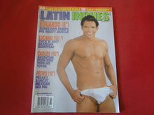 Load image into Gallery viewer, Vintage Adult Erotic Sexy Magazine Gay Interest Latin Inches November 2005   JB29
