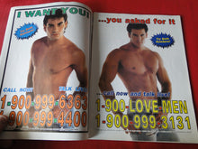 Load image into Gallery viewer, Vintage Adult Erotic Sexy Magazine Gay Interest Stars July 1991         64
