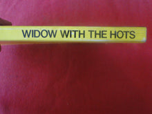 Load image into Gallery viewer, Vintage Erotic Porn Paperback Book/Novel Greenleaf 1985 Widow With The Hots    X5
