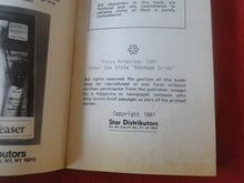 Load image into Gallery viewer, Vintage Erotic Porn Paperback Book/Novel Star 1987 Pain Parlor      X5
