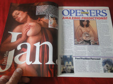 Load image into Gallery viewer, Vintage Nude Erotic Sexy Adult Magazine XXX Oui January 1981      GM
